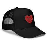 Happy Valentine's Day Foam trucker hat