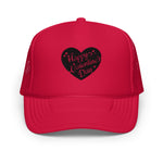 Happy Valentine's Day Foam trucker hat