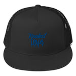 Realest Love Trucker Cap (Blue Letters)