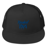 Realest Love Trucker Cap (Blue Letters)