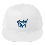 Realest Love Trucker Cap (Blue Letters)