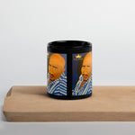 Tupac in Blue Black Glossy Mug