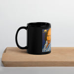 Tupac in Blue Black Glossy Mug