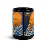 Tupac in Blue Black Glossy Mug