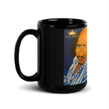 Tupac in Blue Black Glossy Mug