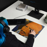 Tupac in Blue Gaming mouse pad