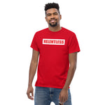 RELENTLESS (Red) Men's classic tee